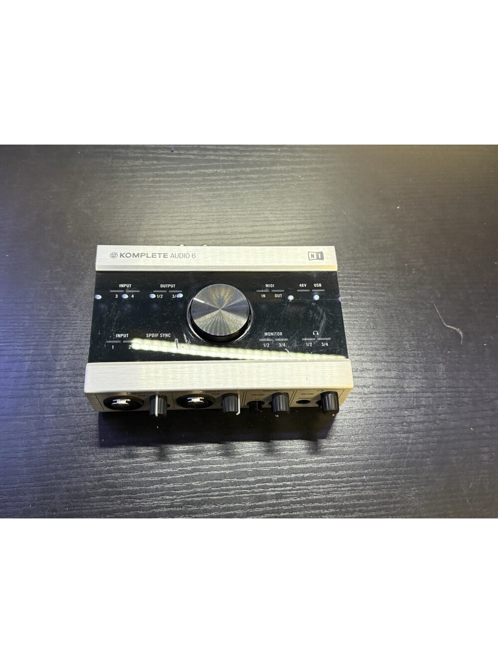 Native Instruments Komplete Audio 6 USB Audio Interface 6-Channel Silver